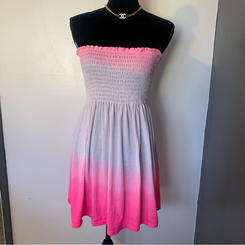 Juicy Couture Pink and White Ombre Dress